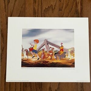 Winnie the Pooh Art Print